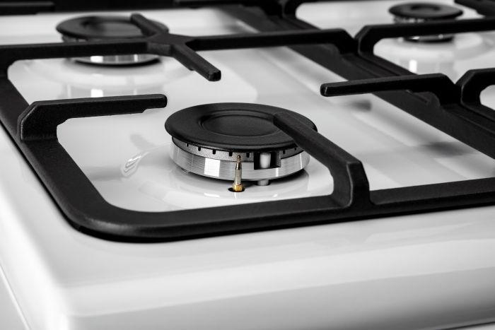 Плита ARDESTO комбі, 52л, 50x60см, чавун, підсвічування, форсунки LPG (підключення газового балона), білий