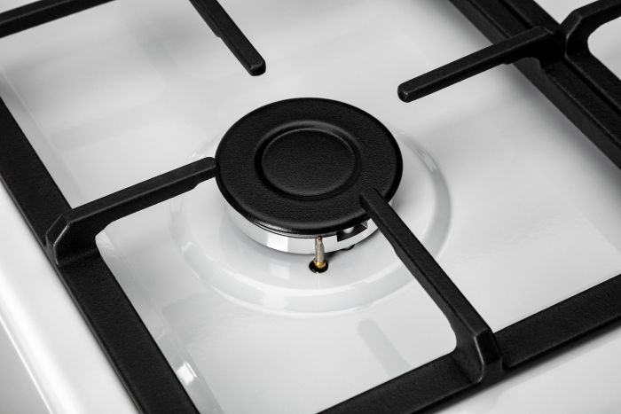 Плита ARDESTO комбі, 52л, 50x60см, чавун, підсвічування, форсунки LPG (підключення газового балона), білий