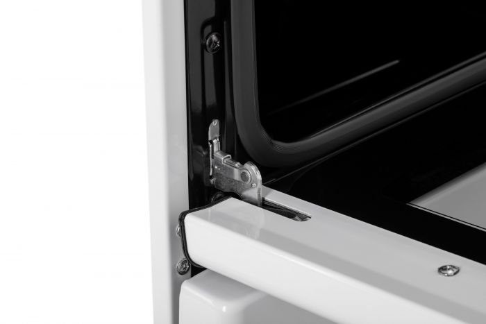 Плита ARDESTO комбі, 64л, 60x60см, підсвічування, форсунки LPG (підключення газового балона), знімні направляючі, білий