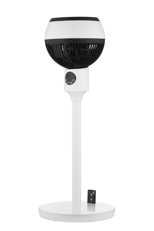 Вентилятор ARDESTO підлоговий, 50Вт, пульт ДК, дисплей, чорно-білий