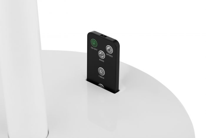 Вентилятор ARDESTO підлоговий, 50Вт, пульт ДК, дисплей, чорно-білий