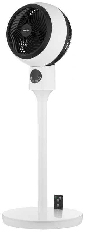 Вентилятор ARDESTO підлоговий, 50Вт, пульт ДК, дисплей, чорно-білий