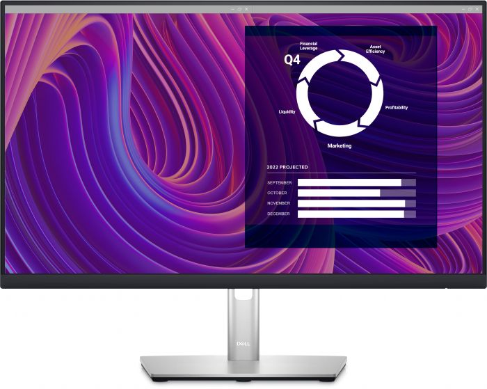 Монітор DELL 23.8" P2423D HDMI, DP, USB, IPS, 2560x1440, sRGB 99%, Pivot
