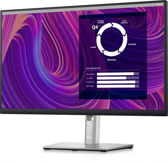 Монітор DELL 23.8" P2423D HDMI, DP, USB, IPS, 2560x1440, sRGB 99%, Pivot