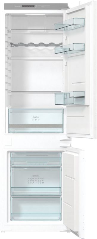 Холодильник Gorenje вбудований з нижн. мороз., 177х55х54см, 2 двері, 180(68)л, А+, NF+, зона св-ті, диспл, іонізатор, білий