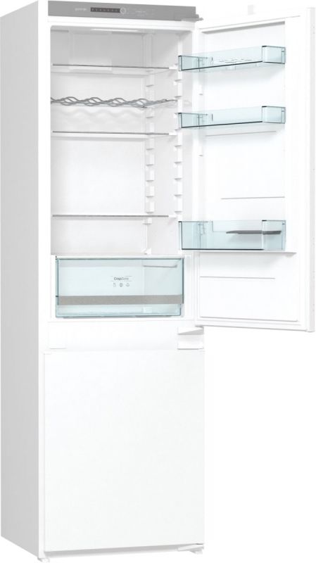 Холодильник Gorenje вбудований з нижн. мороз., 177х55х54см, 2 двері, 180(68)л, А+, NF+, зона св-ті, диспл, іонізатор, білий