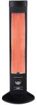 Обігрівач інфрачервоний UFO фламентін, 24м2, 2000Вт, мех. упр-ння, колонного типу, чорний