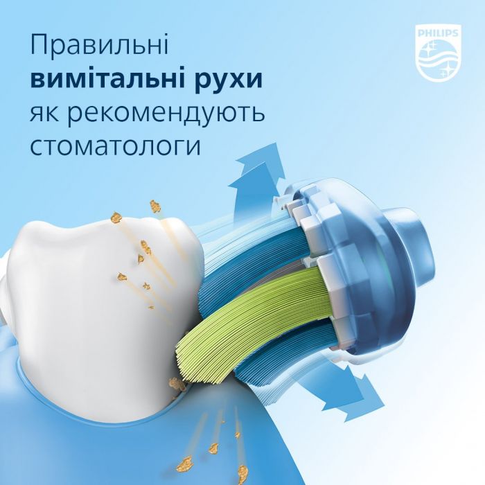 Щітка зубна електр. Philips, Sonicare DiamondClean 9000 Series, 62т. колив/хв, насадок-1, футляр, Bluetooth, чорний