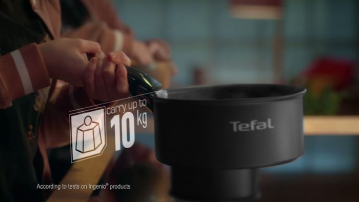 Набір посуду Tefal Ingenio Emotion, змінна ручка, 3предмети, нержавіюча сталь, бакеліт