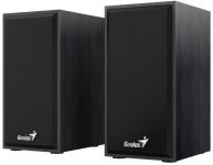 Акустична система Genius SP-HF180, 2.0, USB-А, mini-jack, чорний