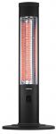 Обігрівач інфрачервоний ARDESTO карбоновий, 20м2, 2000Вт, електр. упр-ння, колонного типа, пульт ДК, чорний