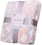 Плед Ardesto Flannel, 160х200см, 100% поліестер, флора