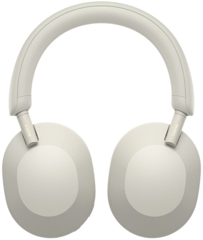 Навушники Over-ear Sony WH-1000XM5 BT 5.2, ANC, Hi-Res, AAC, LDAC, Wireless, Mic, Сріблястий