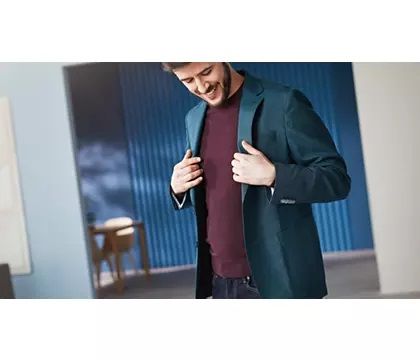 Праска Philips Azur 8000 Series, 3000Вт, 350мл, паровий удар -260гр, постійна пара - 85гр, нерж. сталь, темно синій