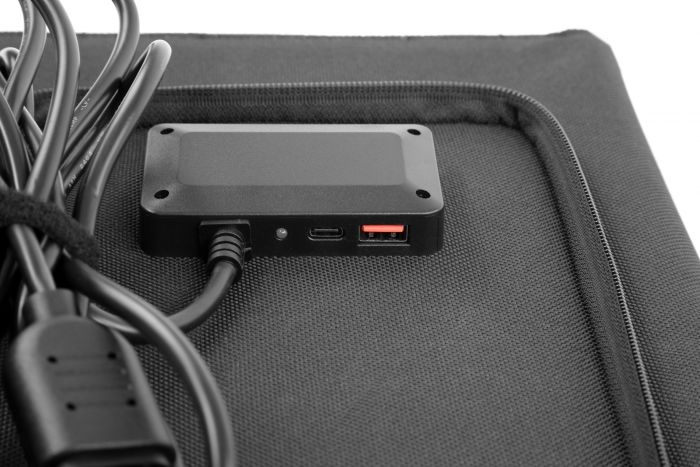 Портативна сонячна панель 2E, DC 120 Вт, USB-С 18 Вт, USB-A 24 Вт