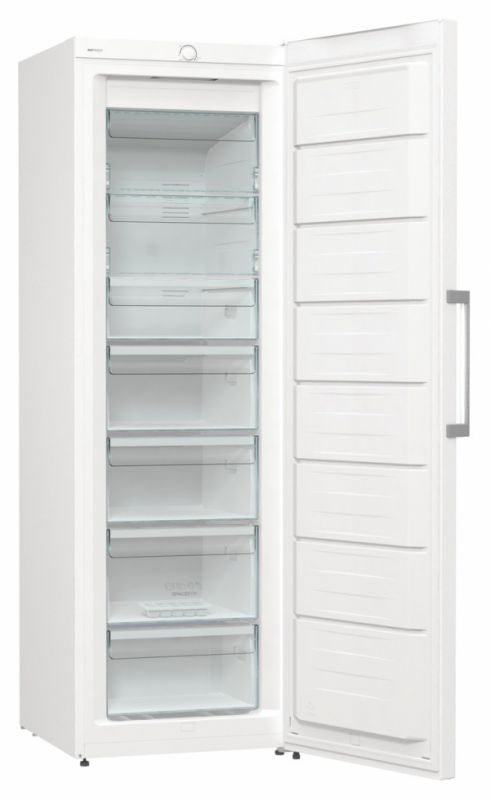 Морозильна камера Gorenje, 185.5x59.5х66.3, 280л, 1дв., A++, NF, диспл внутр., інвертор, білий