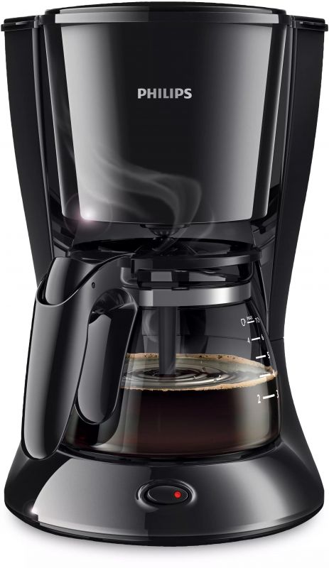 Кавоварка Philips крапельна Daily Collection 0.6л, мелена, чорний