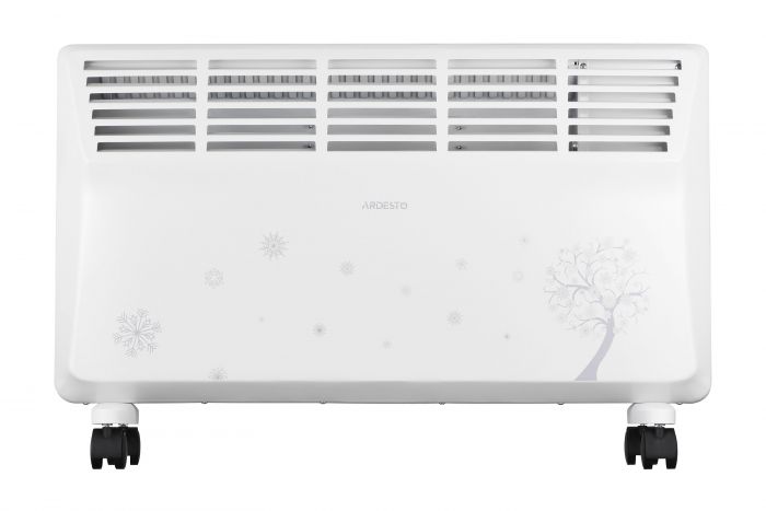 Конвектор ARDESTO, 20м2, 2000Вт, мех. упр-ння, відкритий нагрів. елемент, сушка, білий