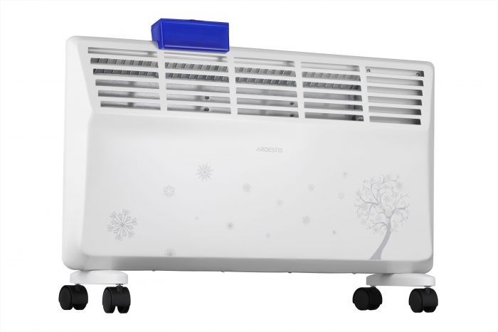 Конвектор ARDESTO, 20м2, 2000Вт, мех. упр-ння, відкритий нагрів. елемент, сушка, білий