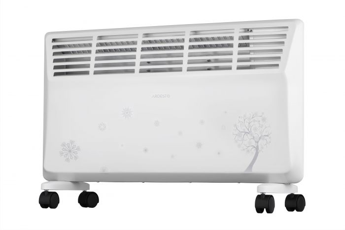 Конвектор ARDESTO, 20м2, 2000Вт, мех. упр-ння, відкритий нагрів. елемент, сушка, білий