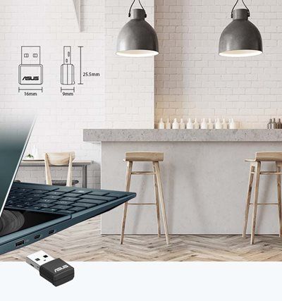 Адаптер WiFi ASUS USB-AX55 nano AX1800,