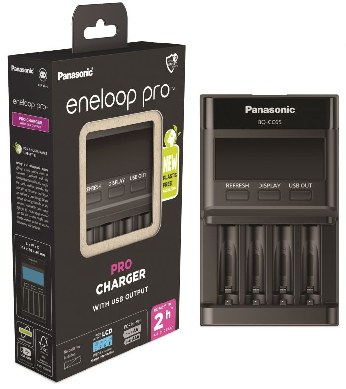 Зарядний пристрій Panasonic Flagship Charger, для АА/ААА акумуляторів