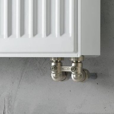 Радіатор сталевий Kermi Profil-V FTV 11 тип 500x800мм нижнє підкл, 838Вт RAL 9016 білий глянець