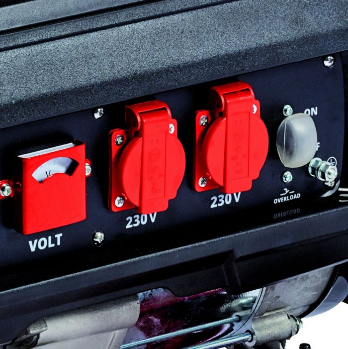 Генератор бензиновий Einhell TC-PG 35/E5, 230В (1 фаза), 2.6/3.1кВт, ручний стартер, AVR, 41.2кг