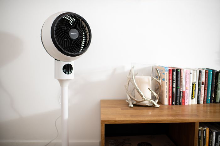 Вентилятор ARDESTO підлоговий, 50Вт, пульт ДК, дисплей, чорно-білий