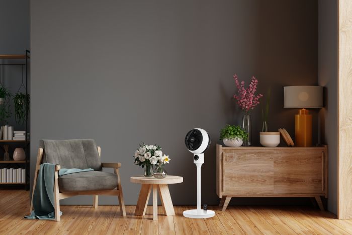 Вентилятор ARDESTO підлоговий, 50Вт, пульт ДК, дисплей, чорно-білий