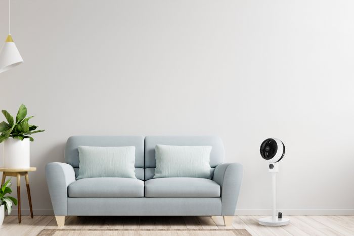 Вентилятор ARDESTO підлоговий, 50Вт, пульт ДК, дисплей, чорно-білий