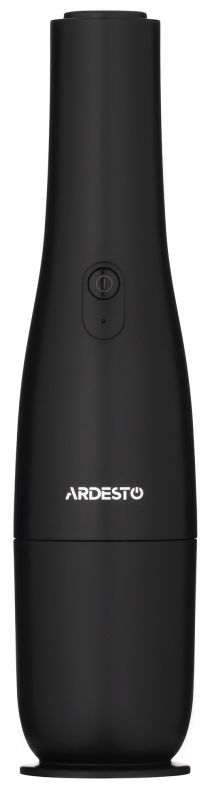 Пилосос Ardesto автомобільний, 10Вт, конт пил -0.15л, автон. робота до 12хв, HEPA, Вертикальне зберігання, чорний