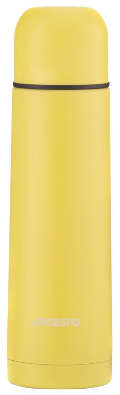 Термос Ardesto Bright City, 500мл, нержавіюча сталь, жовтий
