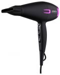 Фен Ardesto Violet PRO HD-Y221PRO ,1750-2100Вт, 2 швидкості, 3темп.режими,дифузор, чорний