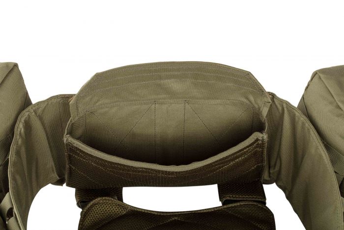 Плитоноска 2Е, Тип 1, з кишенями для бічного захисту і підсумками, Молле, зелена