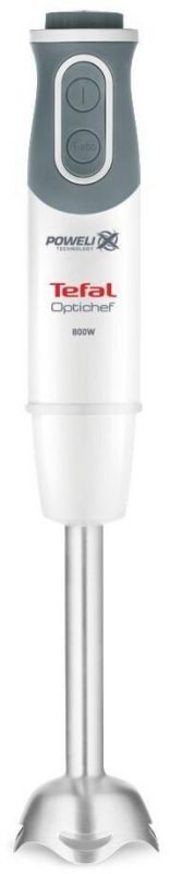 Блендер Tefal заглибний Optichef 800Вт, 3в1, чаша-800мл, чопер-500мл, турборежим, білий