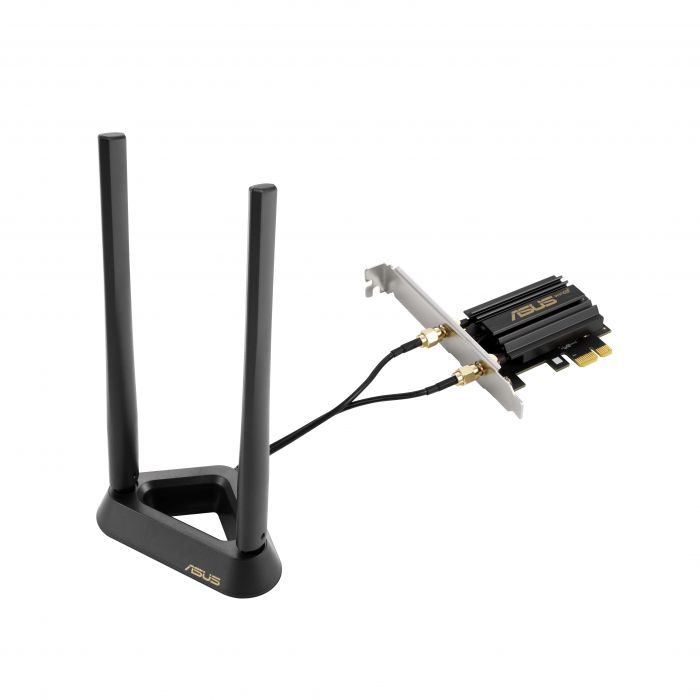 Адаптер WiFi ASUS PCE-AXE59BT AXE5400, PCI-Express x1, BT5.2