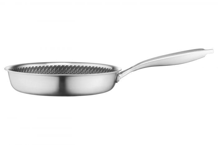 Сковорода ARDESTO Black Mars Avior, 24см, нержавіюча сталь Triply