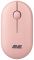 Миша 2E MF300 Silent, WL/BT, рожевий
