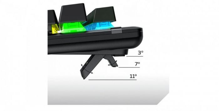 Клавіатура механічна HyperX Alloy Origins PBT 104key, Red, USB-A, EN/UA, RGB, чорний