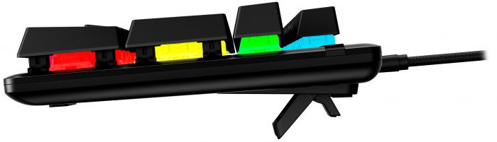 Клавіатура механічна HyperX Alloy Origins PBT 104key, Red, USB-A, EN/UA, RGB, чорний