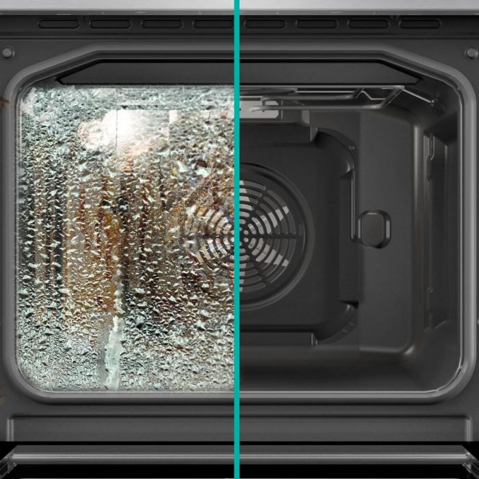 Плита Gorenje комбінована, 71л, 60x60см, дисплей, емальовані реш, програматор IconLed, білий