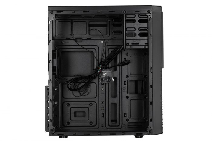 Корпус 2E Alfa E130 без БЖ 2xUSB3.0, 1xUSB2.0, 1x80мм, VGA 320мм, ATX, чорний
