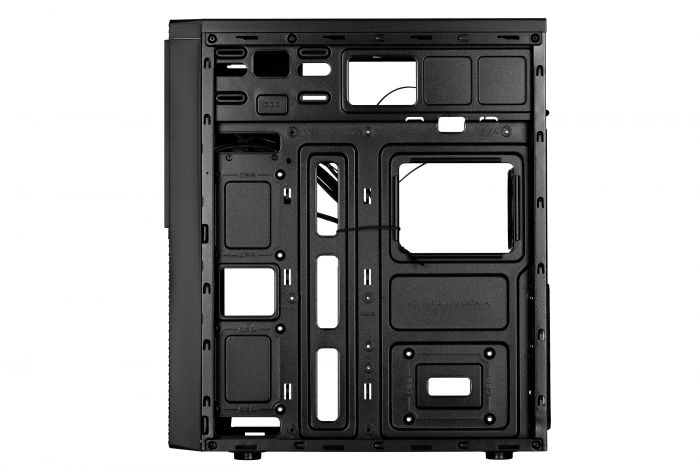 Корпус 2E Alfa E130 без БЖ 2xUSB3.0, 1xUSB2.0, 1x80мм, VGA 320мм, ATX, чорний