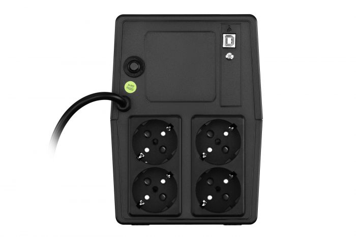 Джерело безперебійного живлення FSP iFP1000, 1000VA/600W, LCD, USB, 4xSchuko