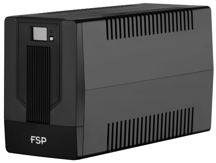 Джерело безперебійного живлення FSP iFP1000, 1000VA/600W, LCD, USB, 4xSchuko