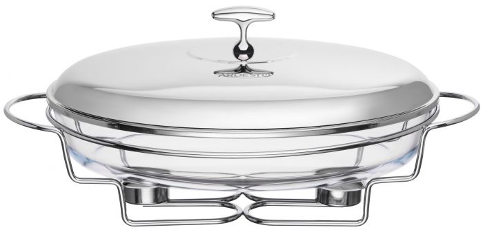 Марміт ARDESTO Black Mars, 3000л, скло, нержавіюча сталь, овальна, прозорий