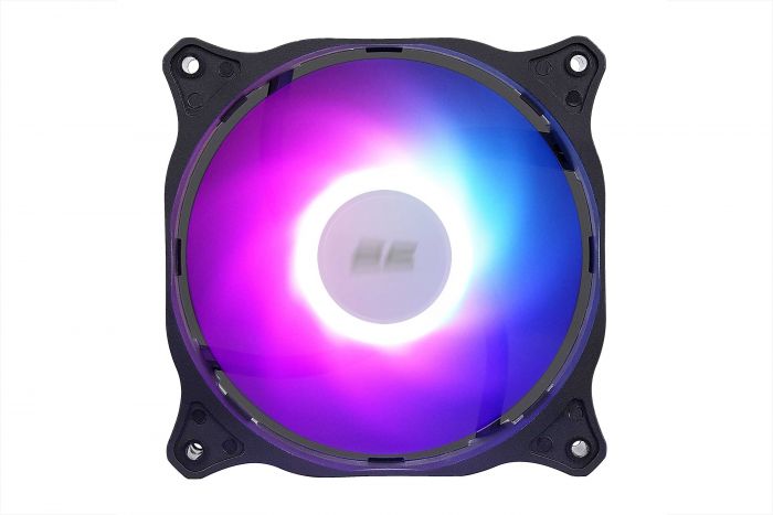 Корпусний вентилятор 2E GAMING F120-ARGB, 120мм, 1200rpm, 3pin, 3pin +5VARGB, 24dBa, чорний