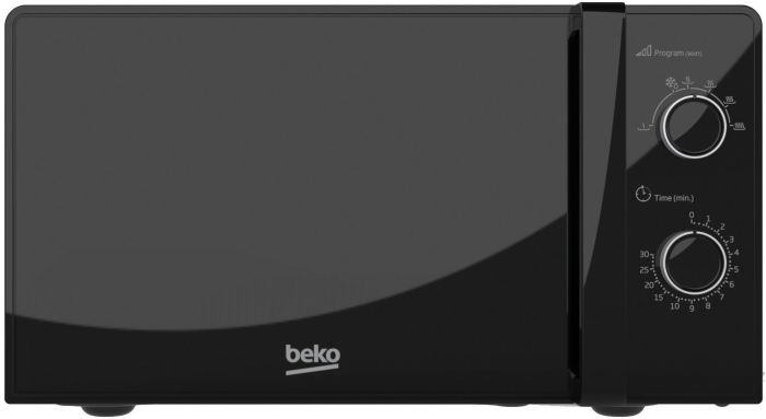 Мікрохвильова піч Beko, 20л, мех.керув., 700Вт, чорний
