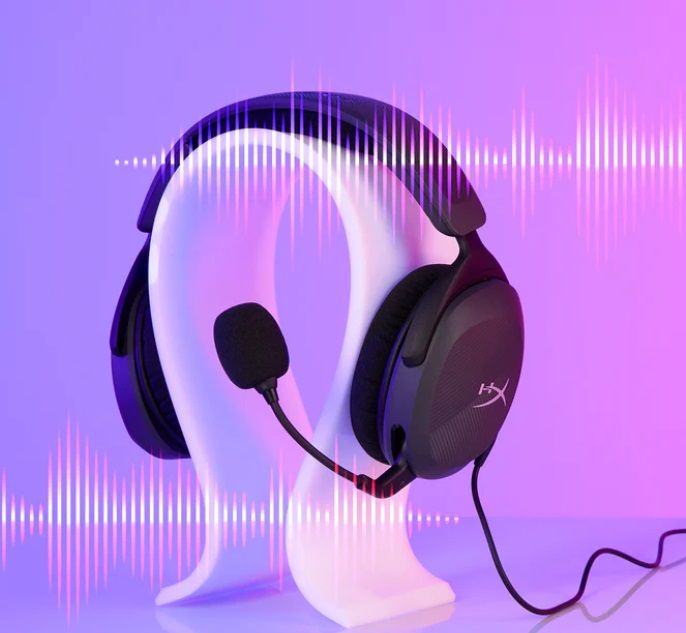 Гарнітура ігрова HyperX Cloud Stinger 2 Core, mini-jack/dual 3.5мм, 2м/0.15м, чорний